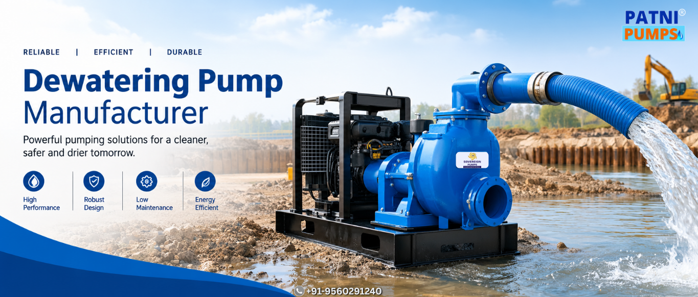 Dewatering Pump Manufacturer: Solutions for Mining, Construction & Water Management